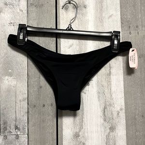 Black Victoria Secret “The Itsy” Bikini Bottom